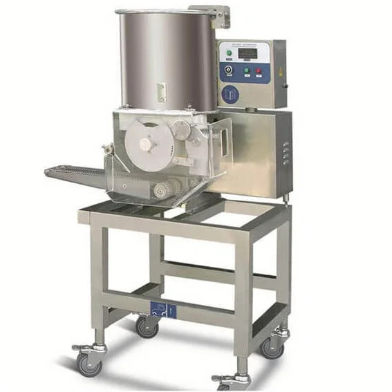 Stainless steel automatic hamburger patty meat pie machine forming machine McNugget chicken nugget forming machine