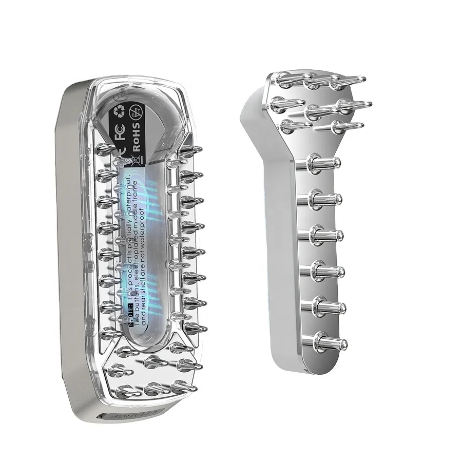 Scalp Oil Applicator Liquid Comb Can Be Filled With Anti-hair Loss Liquid Or Oil Hair Liquid Guide Comb Massager