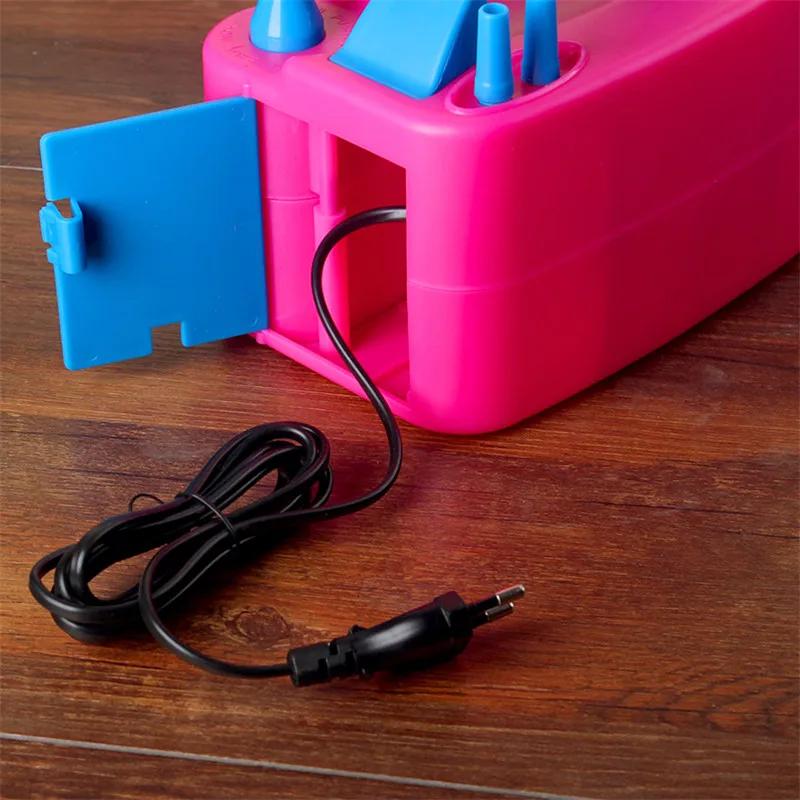 220V New Double Hole 73005 HT-501 High Voltage AC Inflatable Electric Pump Air Balloons Inflator Machine