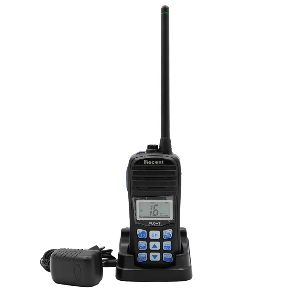В последнее время RS-35ME иди и болтай walkie talkie “иди и взрывозащищенный морской радио искробезопасный VHF IPX7 водонепроницаемый плавающий func