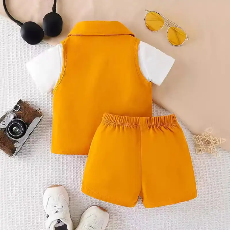 Trend 3 6 9 to 12 18 24 Months 1 2 3 Years Old Infant Cargo Suit Children Wears Outfits Kids Boys Clothing New Born Baby Clothes