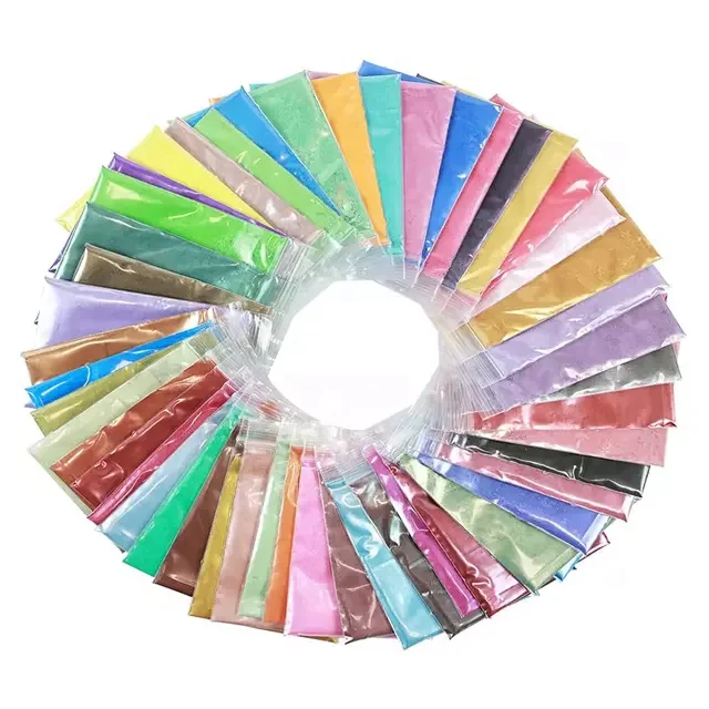 China Supplier Bulk Cosmetic Grade Natural shimmer mineral Mica powder Soap Colorant dye