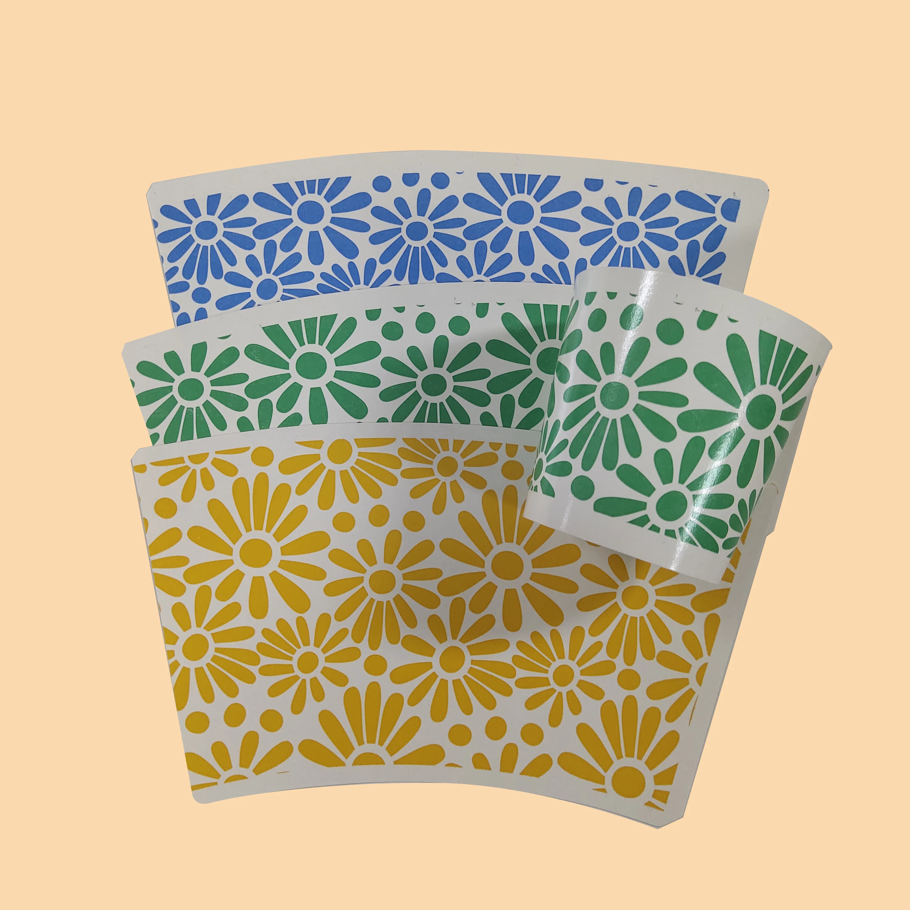 High Quality Water Proof Disposable 250 Gsm Single Side Pe Coated Paper Cup Fan