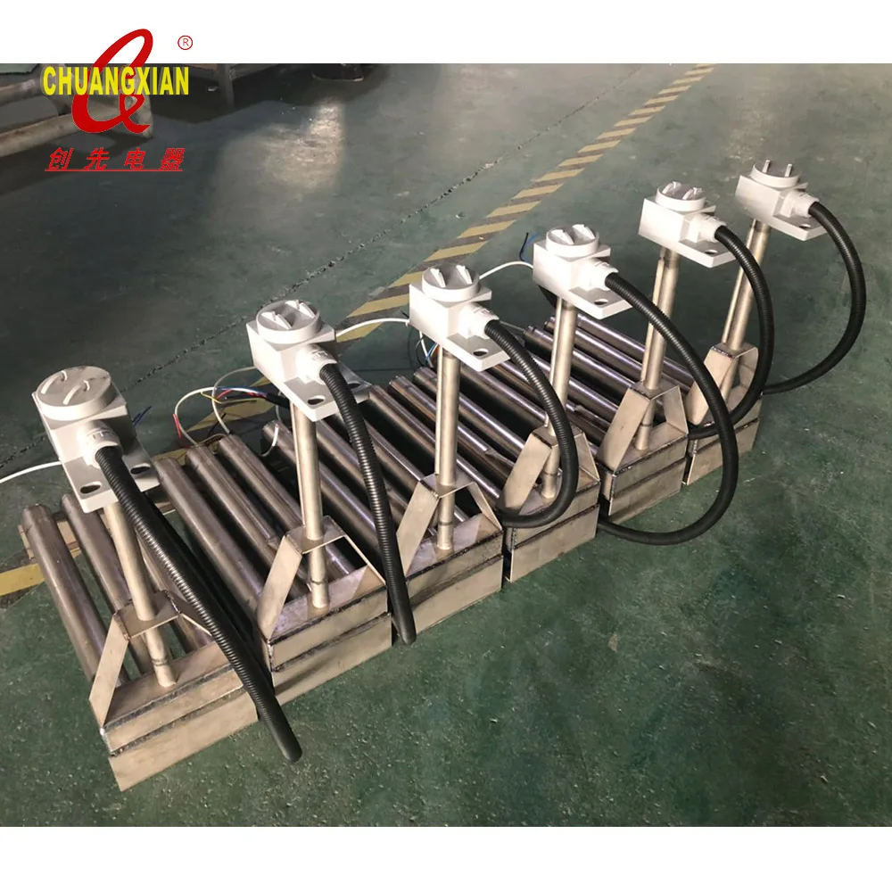 CE certified TZCX brand Customized immersion heating element titanium heater for electroplating tank