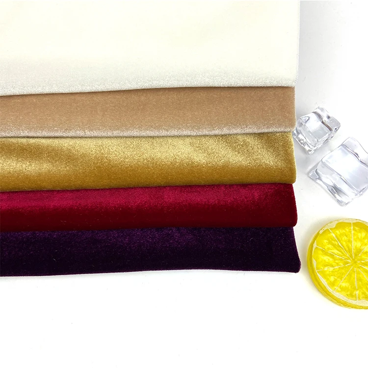 
Plush Fabric Casual Wear Tracksuit Embossed Velvet Fabric Sportswear Pajamas Velvet Fabric For Sofa 