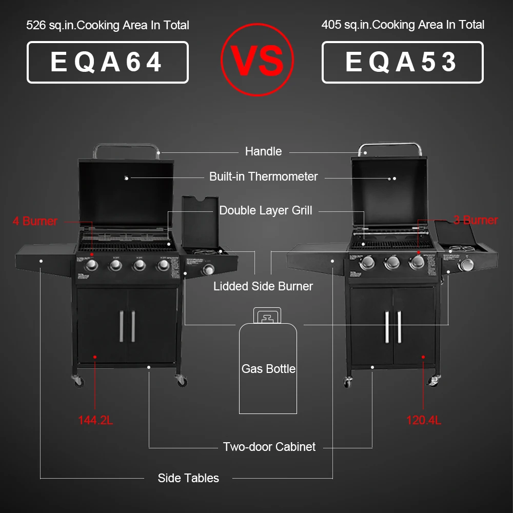 Wholesale Low Price Commercial Professional Gas Grill Family Party Barbecue Outdoor Kitchen Bbq Grill
