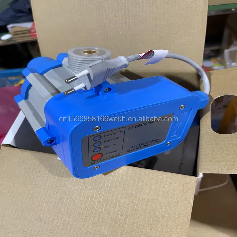 Water Pump Controller 110V 10A 1.1KW 1MPa Automatic Water Pump Pressure Switch Electric  Controller for pump africa