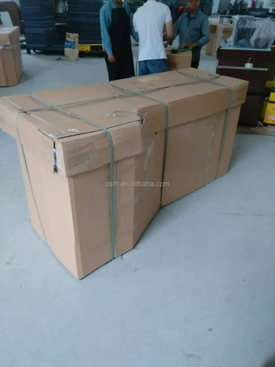 With Bag Holder Supermarket Cashier Counter Table