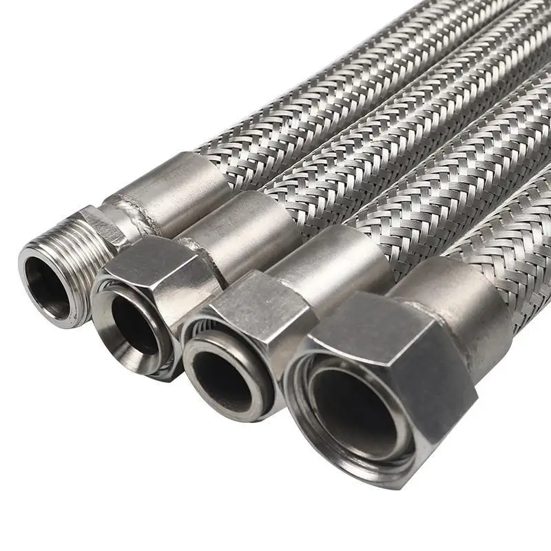 Factory Customized Outer Braided Metal Hose Braided Hose Corrugated Tube
