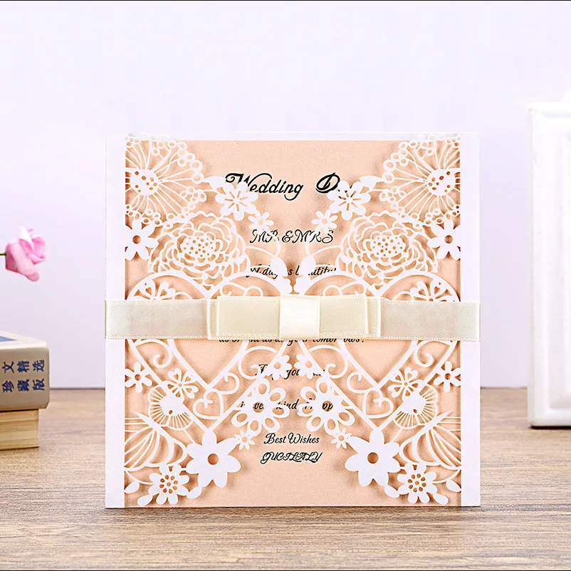 Роскошные свадебные поздравительные открытки в европейском стиле