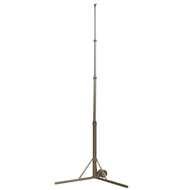 XD681 tripod pneumatic telescopic mast for CCTV camera