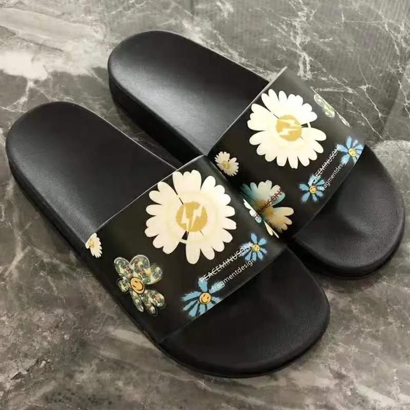 Summer outside leisure PVC material women shoes slipper