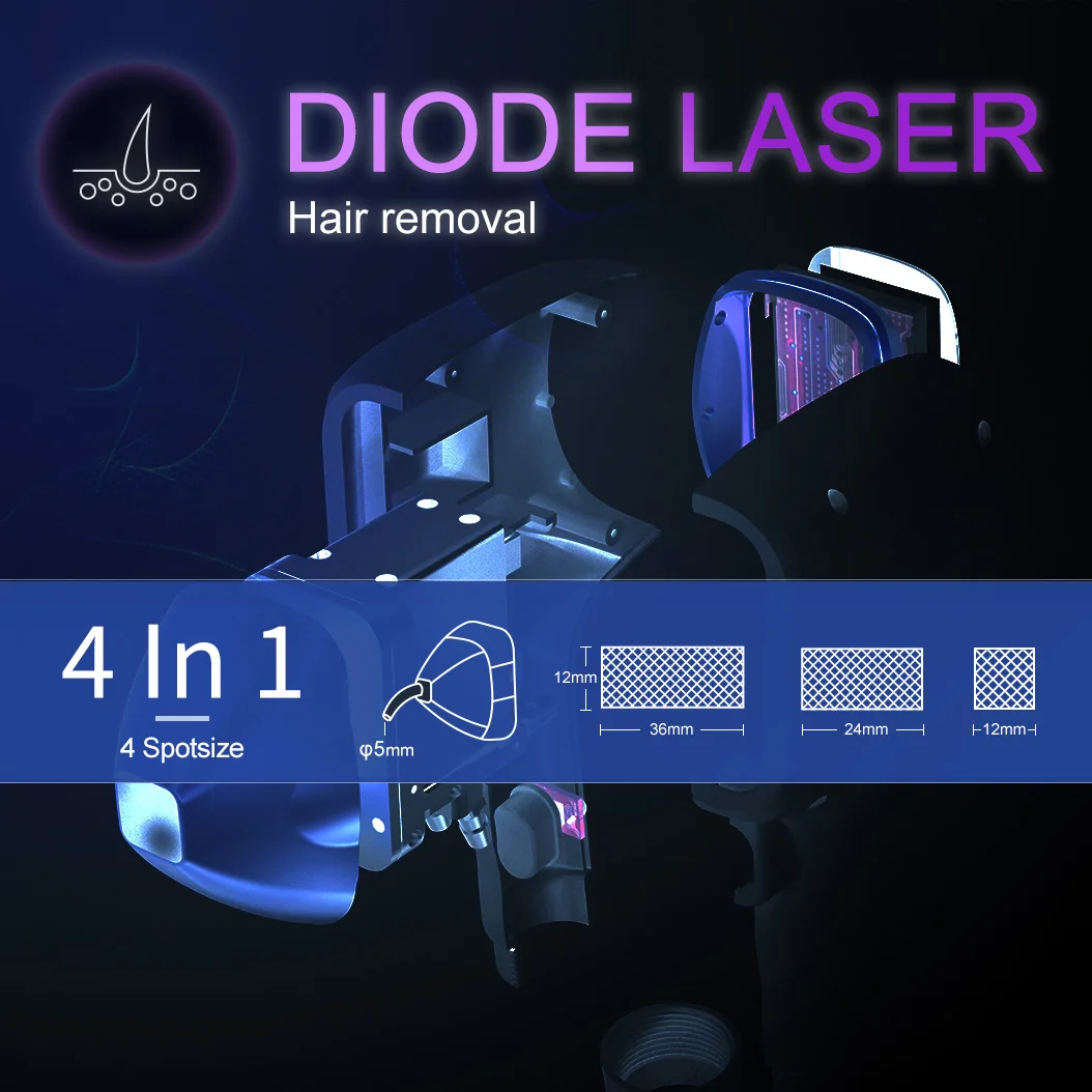 CE approval 1200W 2000W dioden laser hair removal milesman triple wavelength diode laser hair removal machine price