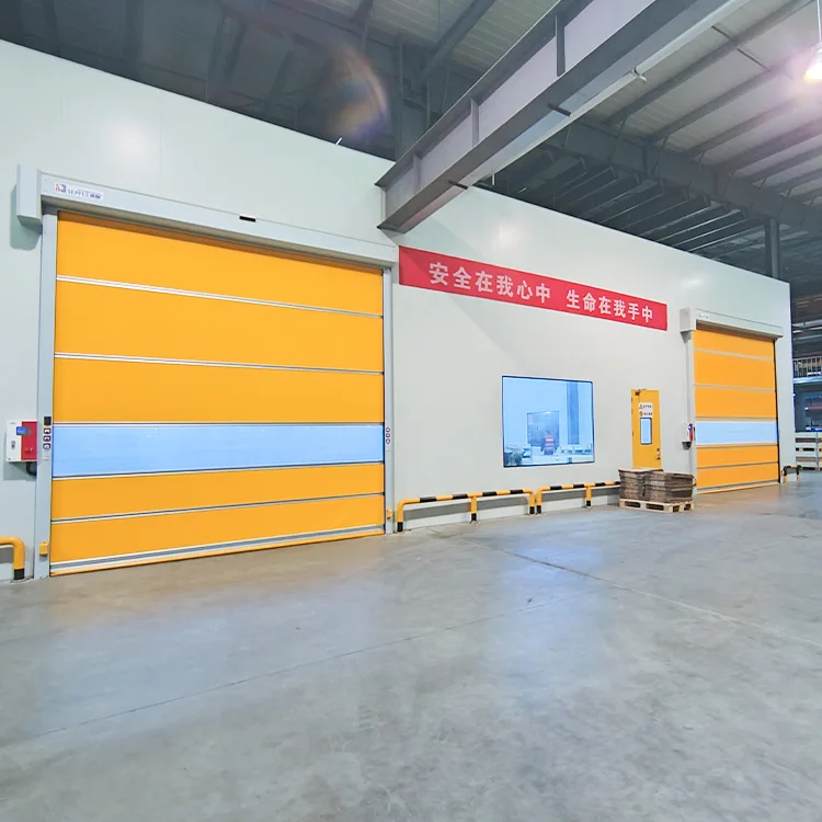 High-speed Door Supplier Plastic Intelligent Protection Door Factory Rapid Roll High Speed Clean Door