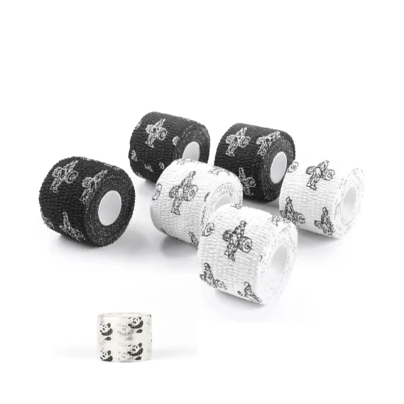 Custom High Quality Protection Muscle Strength Deadlift Training Thumb Bandage Roll Hand Weightlifting Tape custom thumb tape