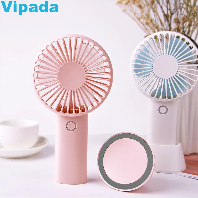 
mini USB fan Portable Personalized Handheld Battery Fans 4000mAh high capacity Rechargeable LED cooling desk fan for OEM gifts 