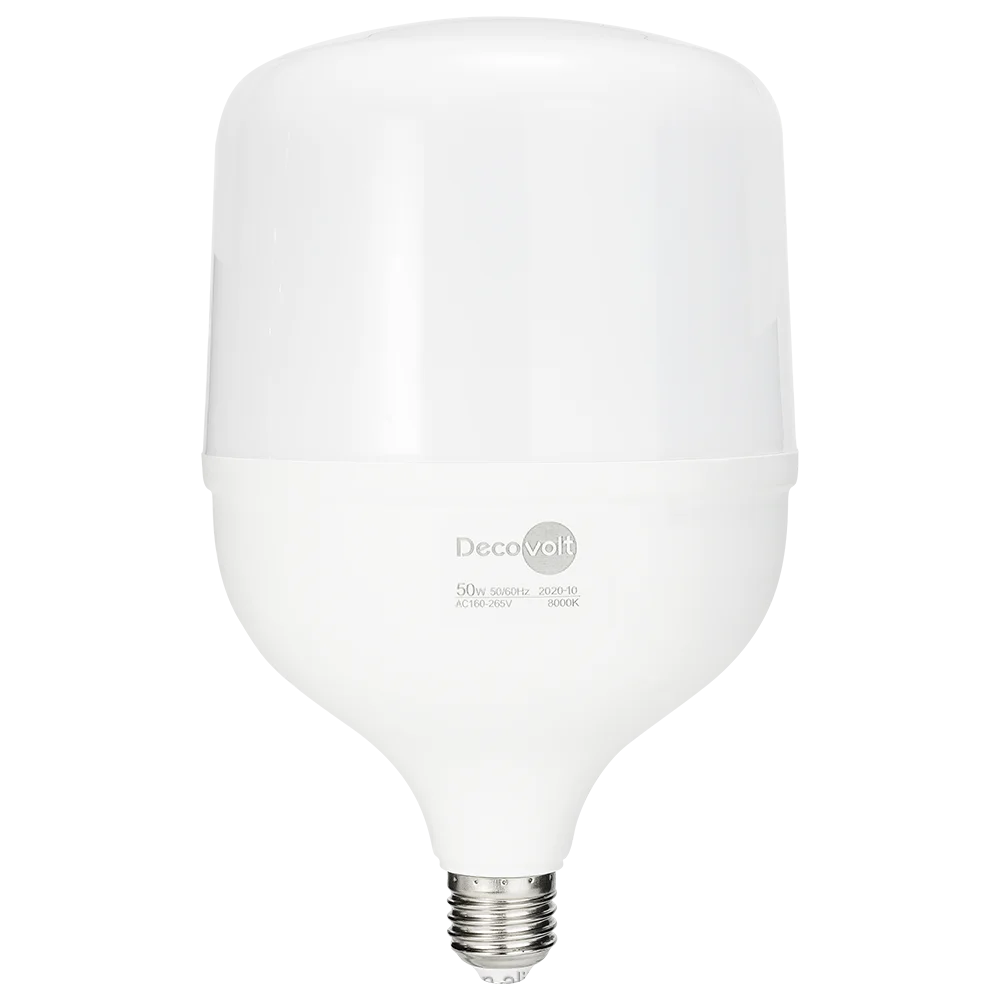 Decovolt  indoor outdoor LED bulb Die-casting Aluminum 3000K 6500K 8000K LED light bulb 5W 10W 13W 15W 20W 30W 40W 50W  T bulb
