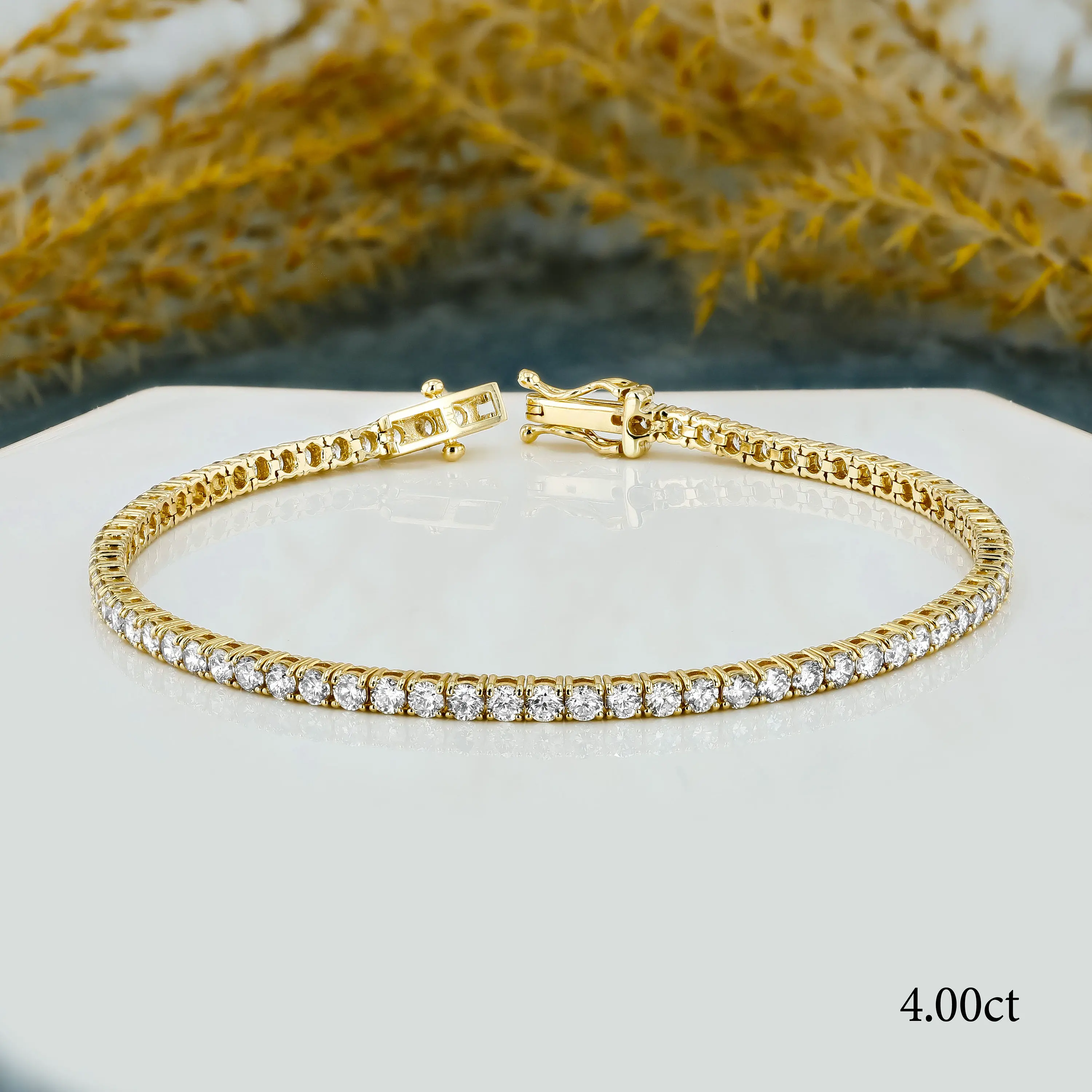 14k Diamond Tennis Bracelet 18k Gold Lab Diamond Tennis Bracelet Lab Grown Diamond Jewelry