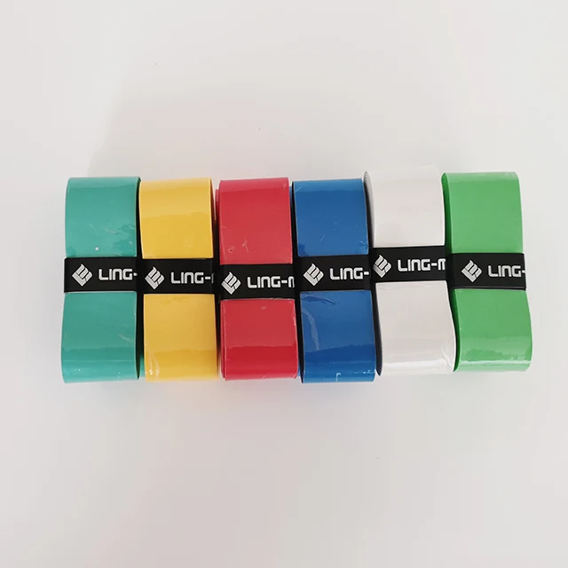 Factory colorful tennis racket grip tapes badminton overgrip on sale