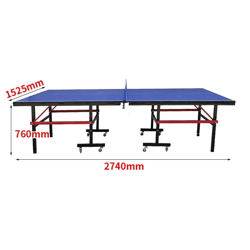 Single Fold Table Tennis Table Foldable Ping Pong Tables