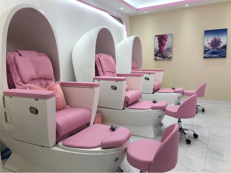 Luxury capsule foot spa pedicure chair massage salon beauty manicure sink pedicure chair
