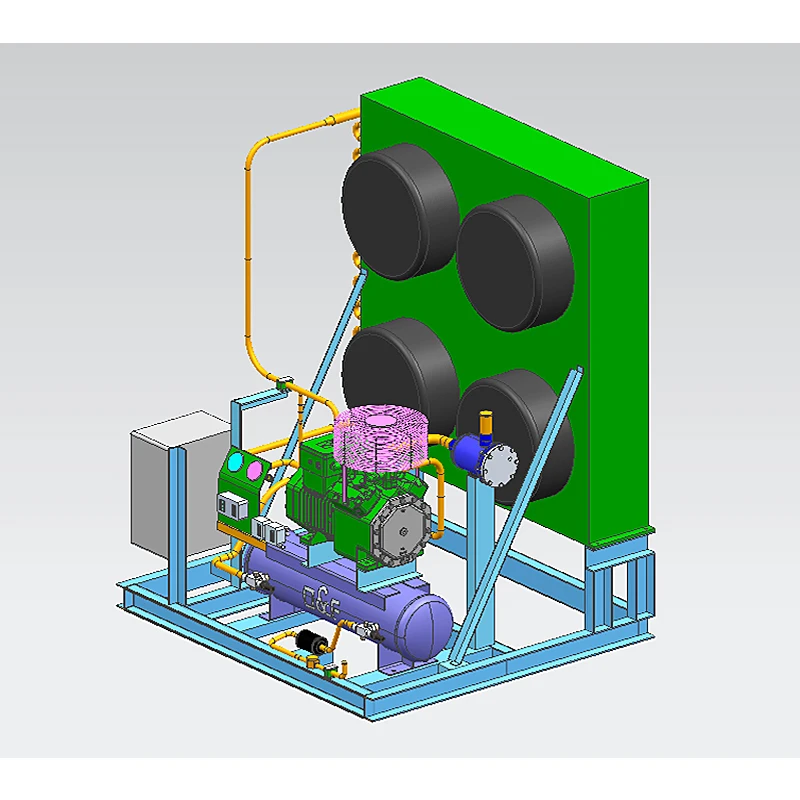 Factory price cold room cooling system refrigeration condensing unit