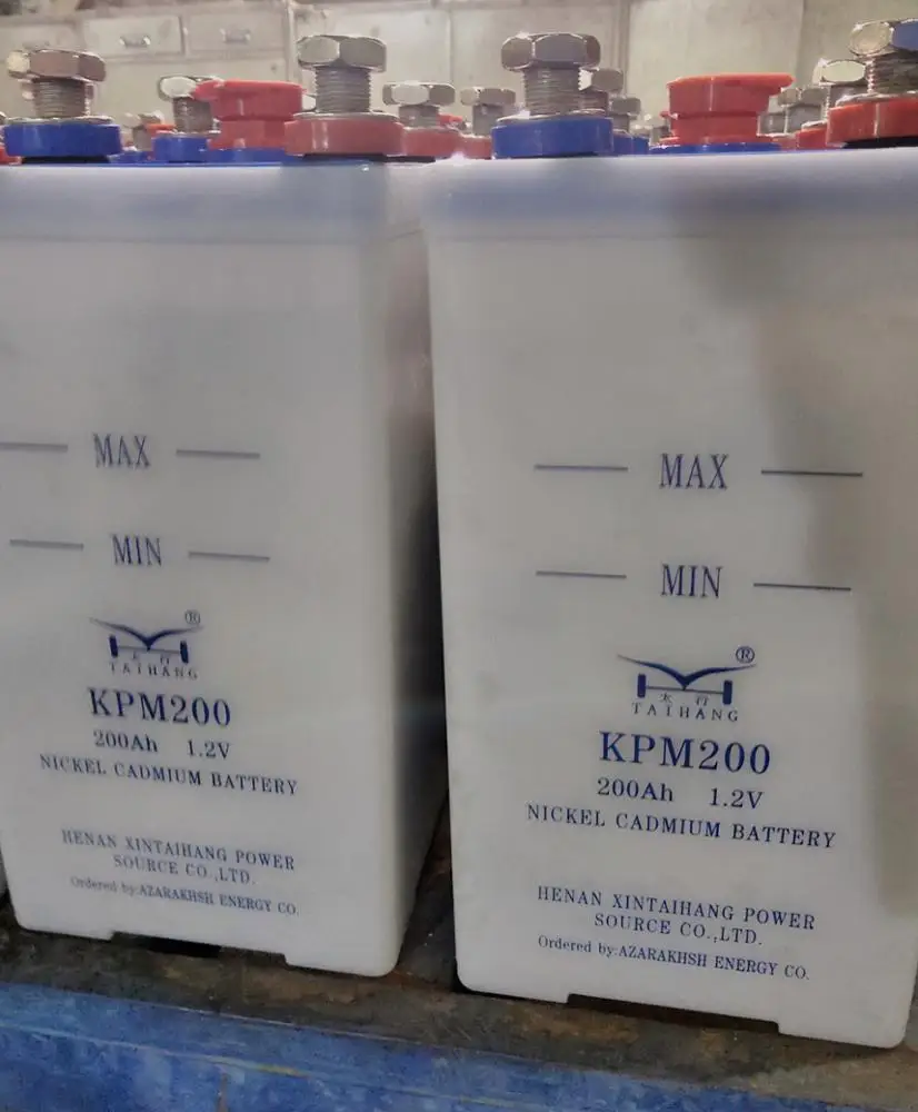 ni-cd pocket battery medium discharge 48V 110V KPM 800ah nickel cadmium battery for transformer substation