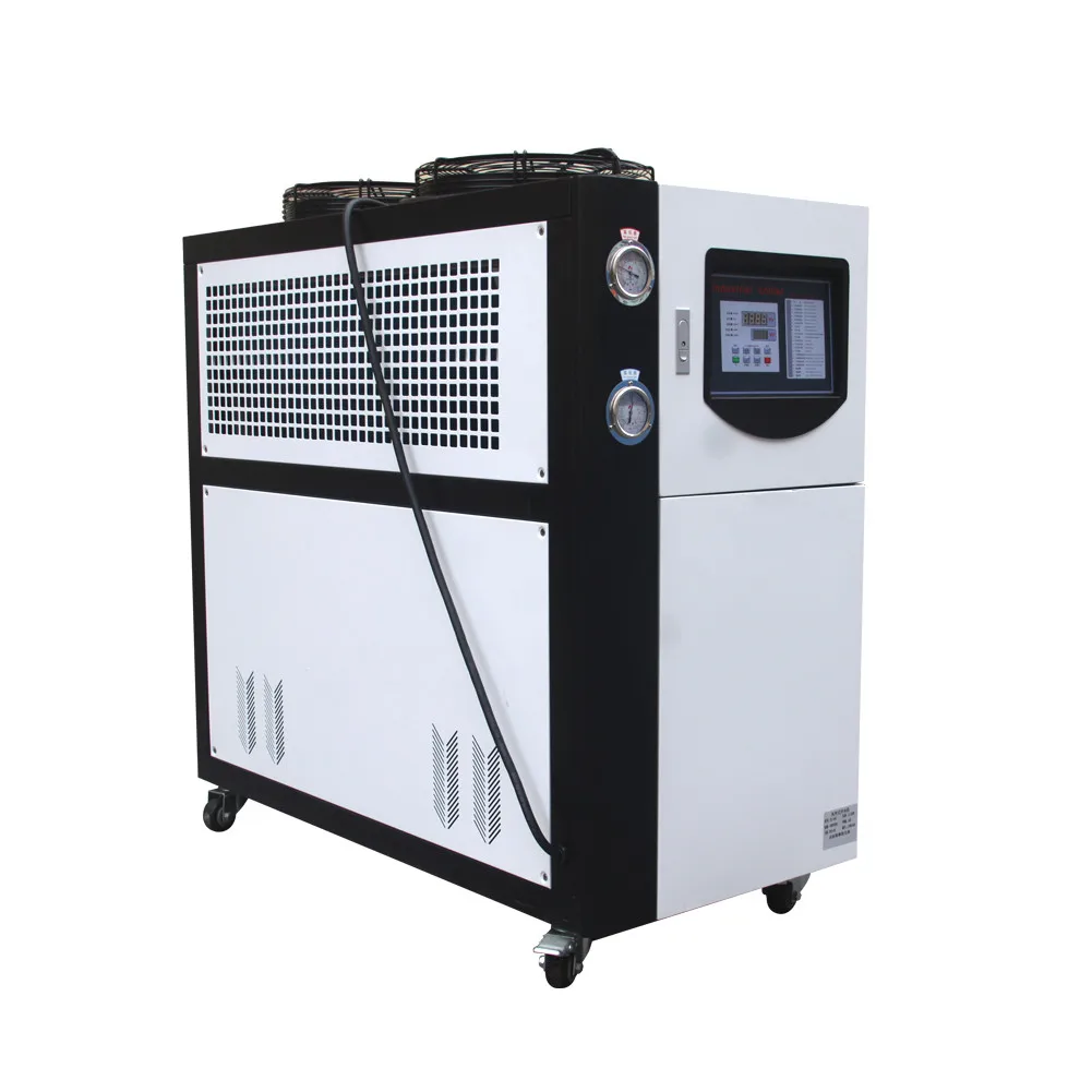 
Air cool compressor chiller 2HP 5~6kw 1000litre NEW DESIGN Plastic Air cooling industrial chiller 