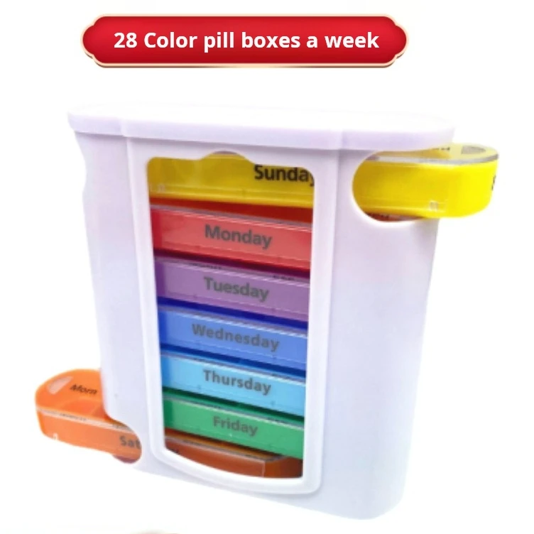 competitive price 7 day portable pill box with vitamin pill box organizer pill box case travel medicine organizer
