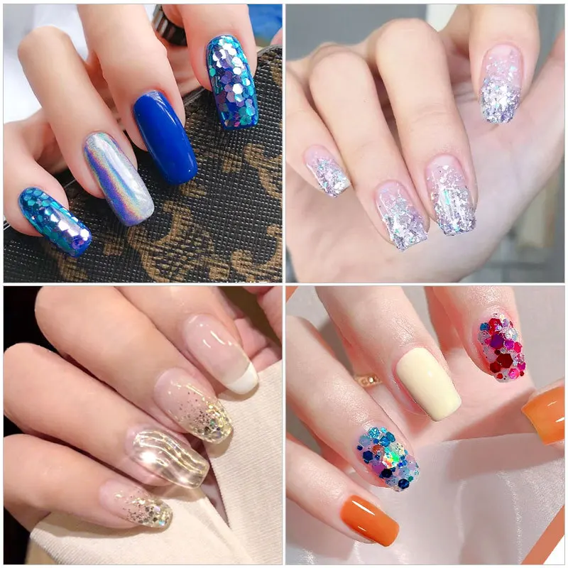 3D Nail Art Decoration Rhinestones Diamonds Nail Art Glitter Sequins Nail Decoration Set