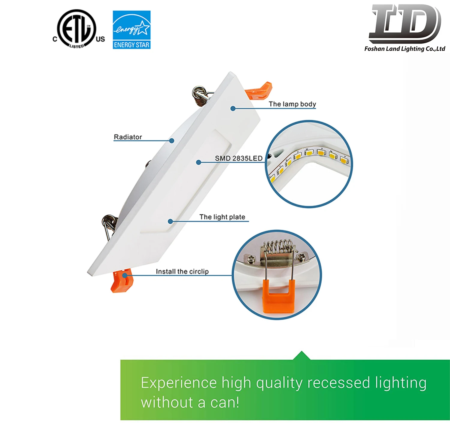 4inch  Factory Price Wholesale Down Frameless Round Recessed 6w 12w 18w Led Panel Light