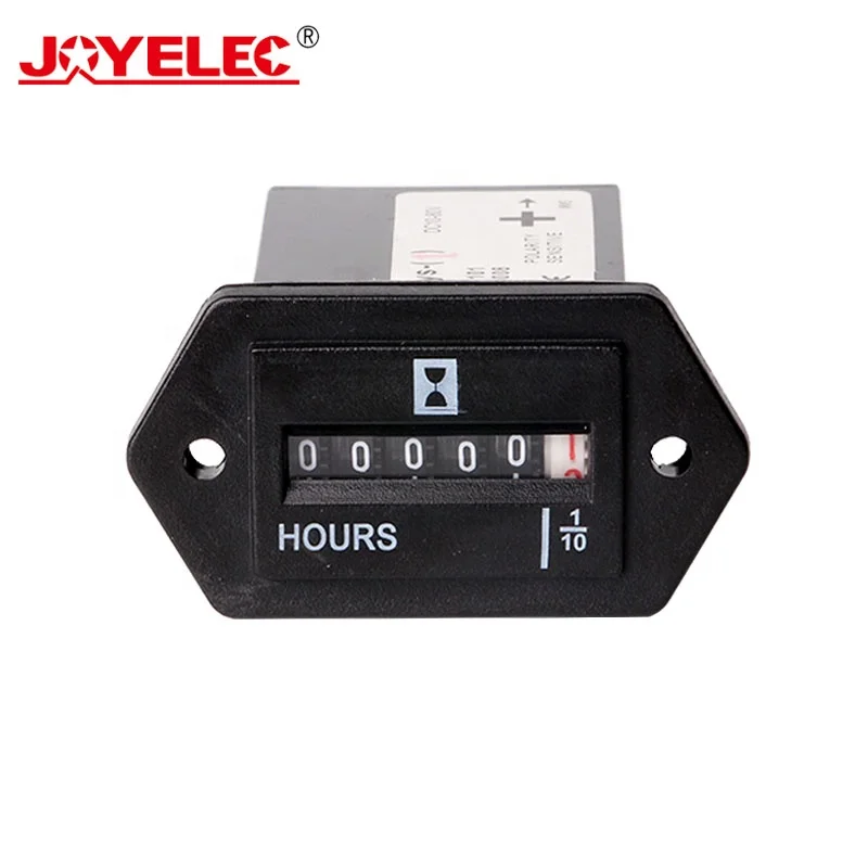 Hot Sell 6 Digits AC110-250V AC/DC10-80V Hour Meter Complete Sealed Quartz Timer Counter SYS-1 Best Quality