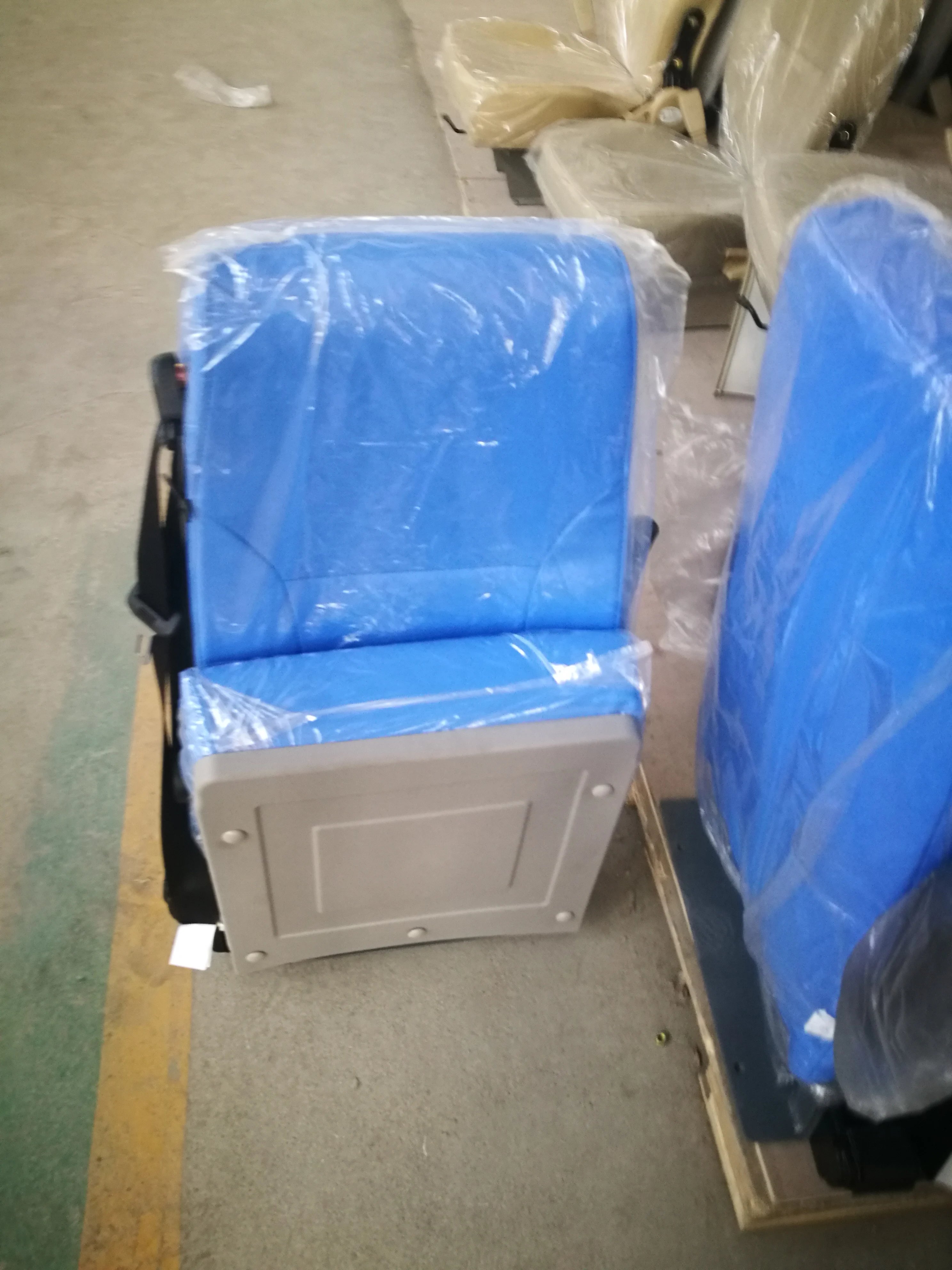 Multifunction Folding Rotating Ambulance Seat With Vertical And Horizontal Adjustment