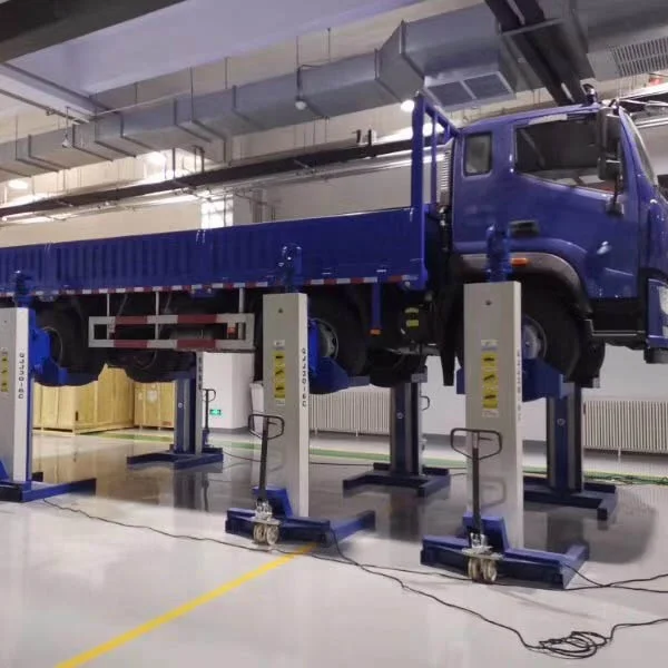 45 years manufacturer directly wholesale four/six column truck lifter for lifting heavy duty auto /truck/bus