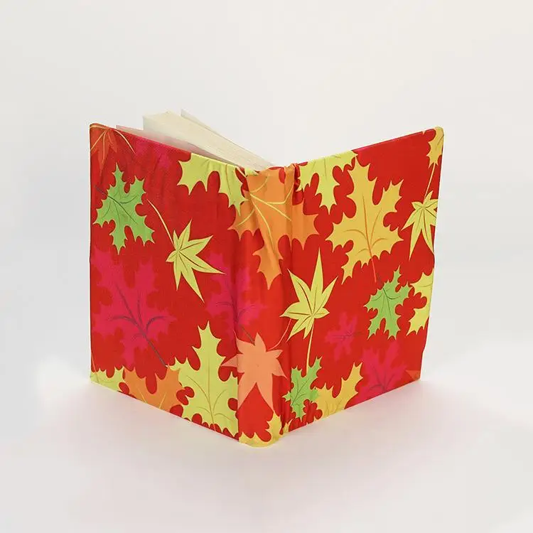 Hot Sale Soft Cover Book Printing Fabric Book Cover Custom Book Cover Stretchable