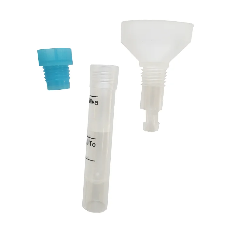 
disposable viral transport medium tube sample collector DNA test saliva collection device kit 