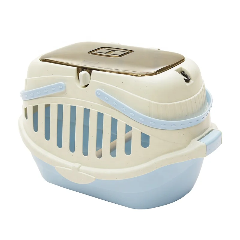 Pet aviation case Rabbit guinea pig small cat dog squirrel dragon cat universal belt cage with urine bottom mesh