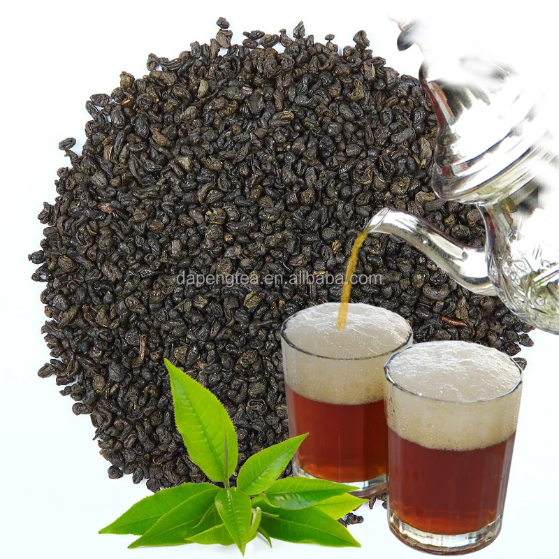 The vert de chine gunpowder tea 3505 3503 round drop