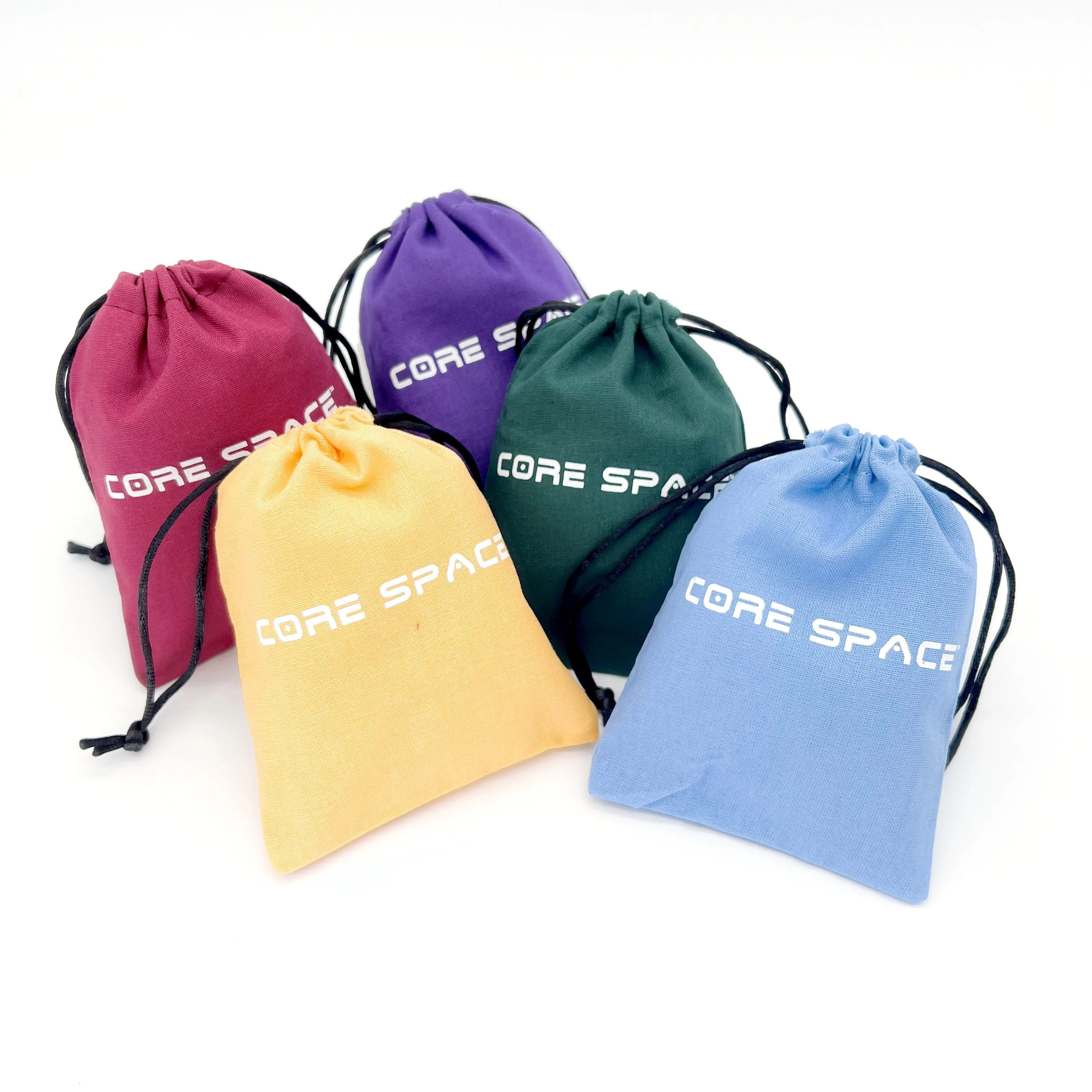 Custom Recycle Fabric Natural Organic Cotton Canvas Drawstring Dust Bag With Logo Printed Cotton Handle