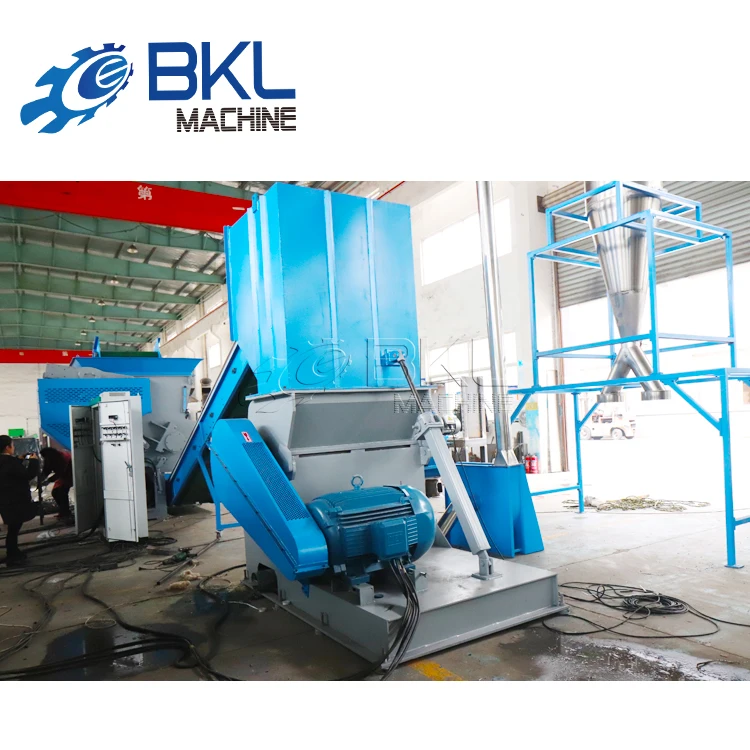 Plastic bottle Shredding and crushing line Crusher machine plastic