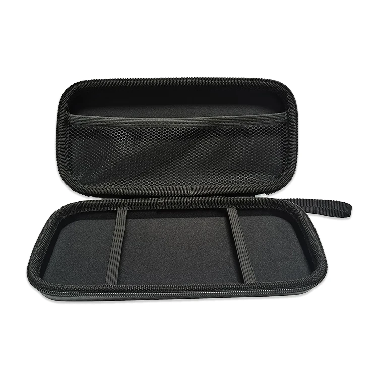 Custom size 23cm double pullers impact resistant colorful shockproof PU waterproof hard external eva case