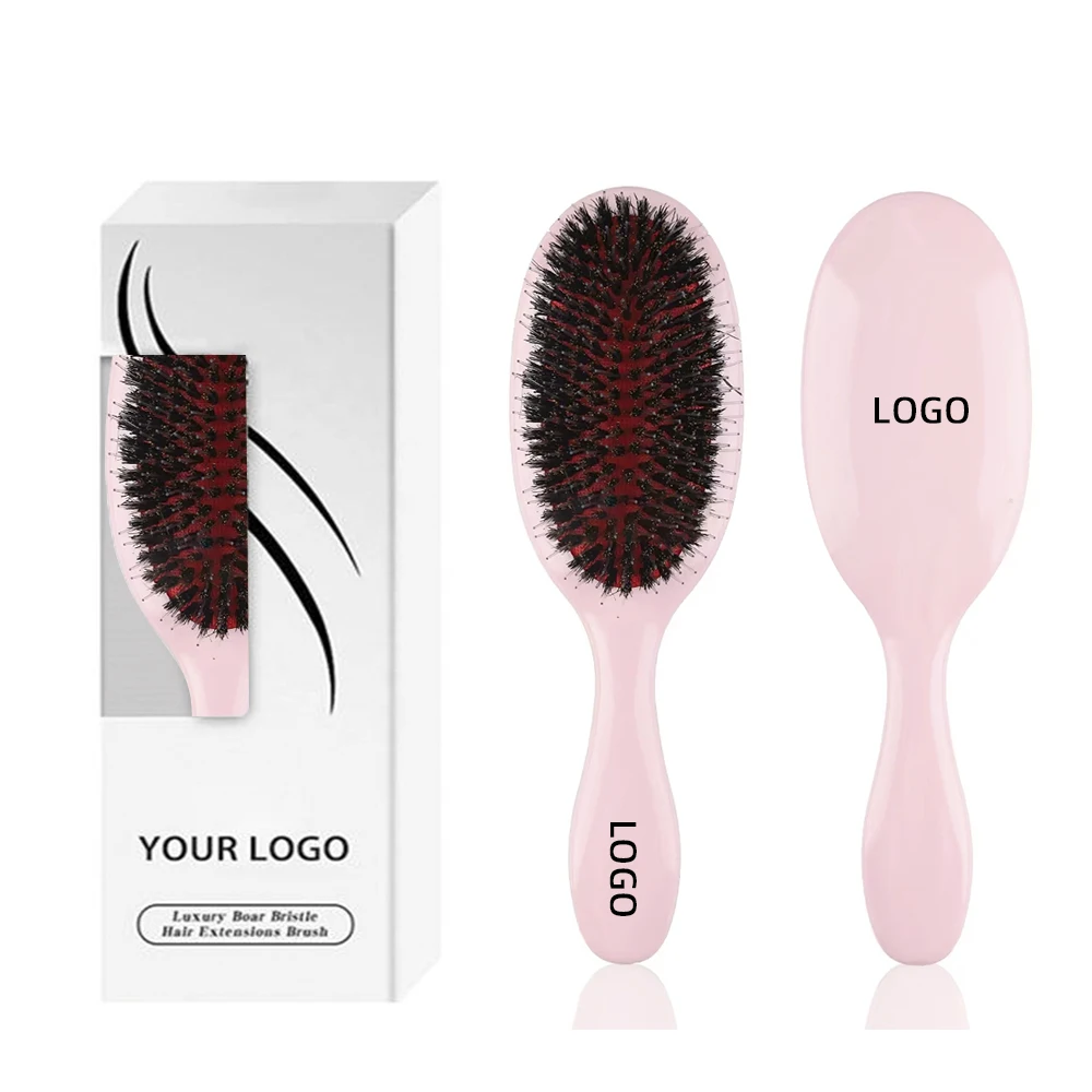 Extended Detangler Anti-static Good Best Hard Boar Bristle Hair Brushes Detangle Curly Hair Stylist Air Brush for Extended Hair