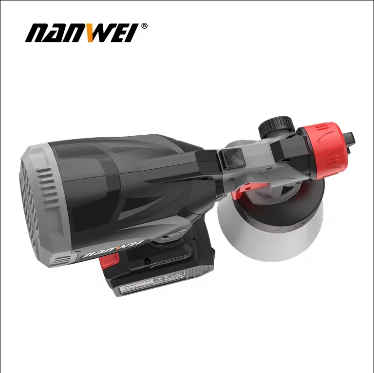 NANWEI  Electric Paint Sprayer 800W Spray Gun for House Painting/Furniture/Fence/Garden/Wall Power tools