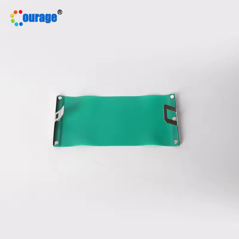 Green 11oz 3d silicone silicone mug wrap clamp accessory  for sublimation