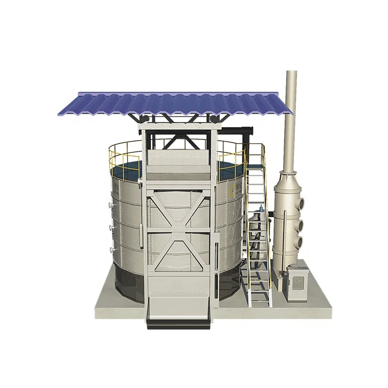 Bolong large manure fermentation tank Manure decomposition equipment Food waste disposal
