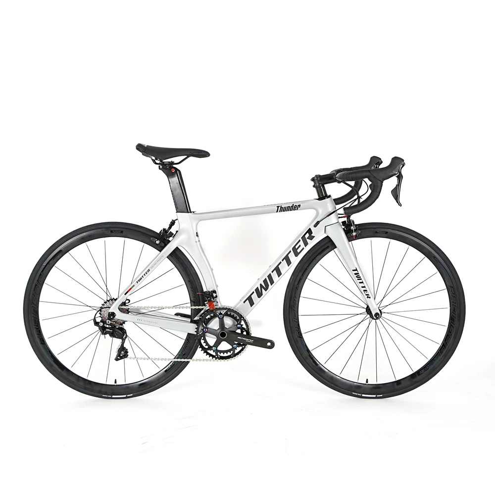 TWITTER thunder shimano R7000 105 groupset road bike 52 carbon fiber 700c road bicycle