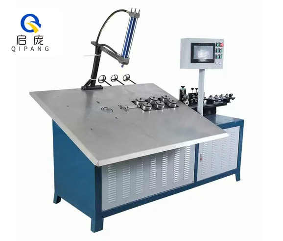 Автоматический гибочный станок Qipang 2d 3d Cnc автоматический для проволоки гибочная машина труб