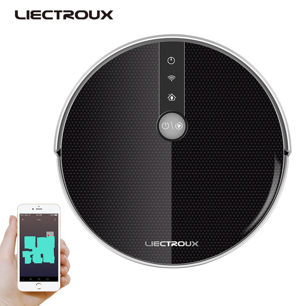  Робот-пылесос LIECTROUX C30B с гироскопом и