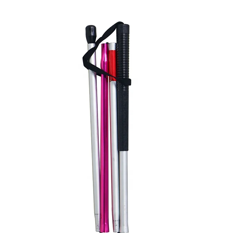 JianLian  folding aluminum orthopedic walking stick handicapped medical white blind cane