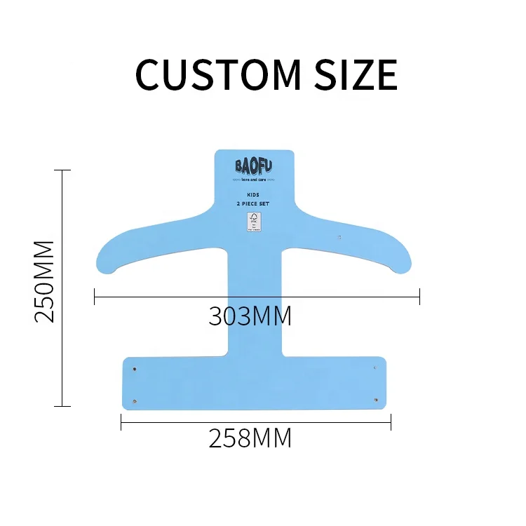 Chinese factory custom clothing cardboard hangers shopping display paper hangers